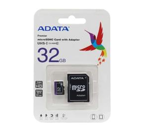 کارت حافظه میکرو SDHC ای دیتا UHS-I U1 R80W10 32GB