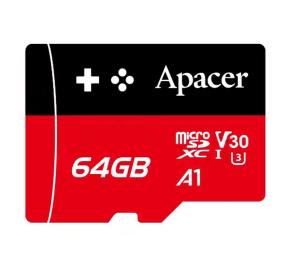 کارت حافظه میکرو SDXC اپیسر V30 UHS-I U3 64GB