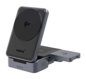 پایه نگهدارنده و شارژر بی سیم هیسکا HR-15