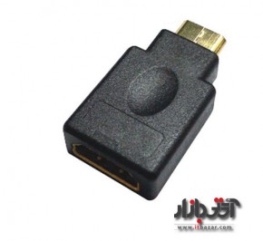 مبدل فرانت Mini HDMI Male to HDMI Female
