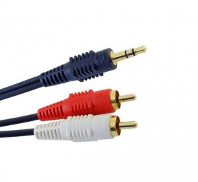 کابل مبدل صدا هویت 3.5mm to RCA 5m 157