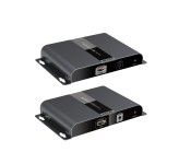توسعه دهنده فیبر نوری HDMI لنکنگ LKV378-4K