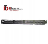 پچ پنل اینفیلینک CAT5e UTP 24 Port IP-PP5E24