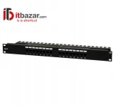 پچ پنل یونیکام CAT6 UTP 16 Port