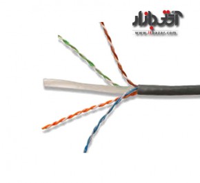 کابل شبکه گیگانت GN-C6X4-UTP-PVC 305m