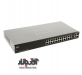 سوئیچ شبکه سیسکو 24 پورت SF102-24-EU