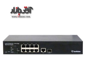 سوئیچ شبکه ژئوویژن GV-POE0801