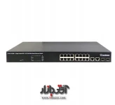 سوئیچ شبکه ژئوویژن 16 پورت GV-POE1601