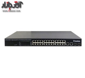 سوئیچ شبکه ژئوویژن 24 پورت GV-POE2401