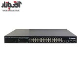سوئیچ شبکه ژئوویژن 24 پورت GV-POE2401