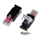 کانکتور پریمیوم لاین CAT5e RJ45 Unshield Toolless