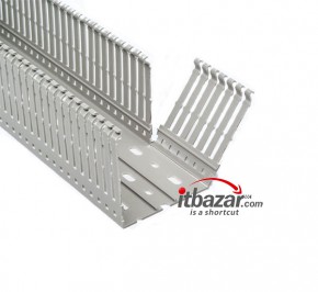 داکت شیاردار پلاستیم 60x40mm PDK 6040