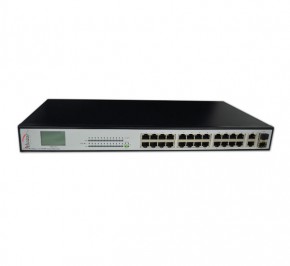 سوئیچ شبکه یونی پی او ای 24 پورت PM3028FSNL