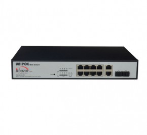 سوئیچ شبکه یونی پی او ای 8 پورت PM3012FSM