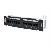 پچ پنل ام تی CAT6 UTP 12 Port