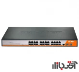 سوئیچ شبکه تی جی نت 24 پورت P3026M-24PoE-450W-V3