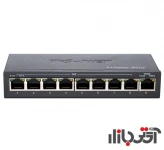 سوئیچ شبکه تی جی نت 9 پورت P1009D-8POE