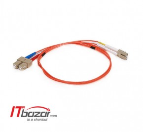 پچ کورد فیبر نوری دلتا LC-SC OM2 Duplex 2m
