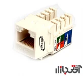 کیستون شبکه 90 درجه یوکی نت CAT6 UTP