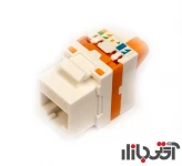 کیستون شبکه یوکی نت CAT6a UTP Toolless