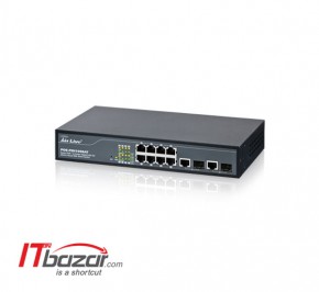 سوئیچ شبکه ایرلایو 10 پورت POE-FSH1008AT