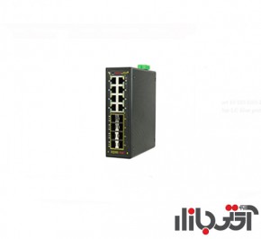 سوئیچ شبکه صنعتی 16 پورت SAE-IPE8800F-OSFPM