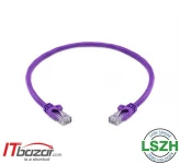 پچ کورد شبکه پی اف سی CAT6 UTP LSZH 0.3m