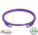 پچ کورد شبکه پی اف سی CAT6 UTP LSZH 1m