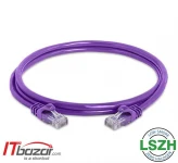 پچ کورد شبکه پی اف سی CAT6 UTP LSZH 1.5m