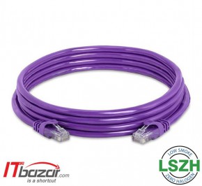 پچ کورد شبکه پی اف سی CAT6 UTP LSZH 3m