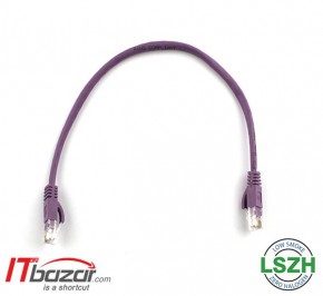 پچ کورد شبکه پی اف سی CAT5e UTP LSZH 0.3m