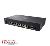 سوئیچ شبکه سیسکو 10 پورت SG350-10MP