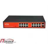 سوئیچ شبکه وای تک 16 پورت WI-PS118G