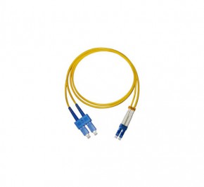 پچ کورد فیبر نوری پی اف سی SC-LC/UPC SM Duplex 2m