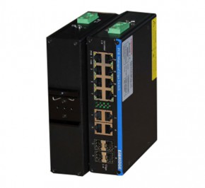 سوئیچ شبکه PoE صنعتی فایبریج 8 پورت F6-M8TX4GC