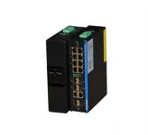 سوئیچ شبکه PoE صنعتی فایبریج 8 پورت F6-8TX4FX2GC