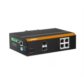 سوئیچ شبکه PoE صنعتی هورد 4 پورت IS104GPS-2F