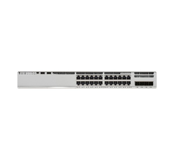 سوئیچ شبکه PoE سیسکو 24 پورت C9200L-24P-4G-E