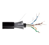 کابل شبکه پی اف سی CAT6 FTP EXT DJ SWA OUTDOOR 500m