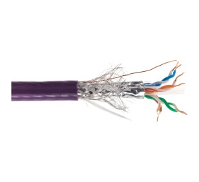 کابل شبکه پی اف سی CAT6A SFTP PVC INDOOR 500m
