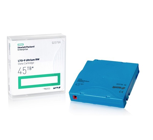 دیتا کارتریج ذخیره ساز تیپ اچ پی LTO-9 Q2079A 45TB