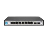 سوئیچ شبکه PoE مدیریتی دی لینکDGS-F1100-10PS-E 8port