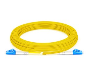 پچ کورد فیبر نوری LC-LC SM OS2 Duplex 3mm 10m LSZH