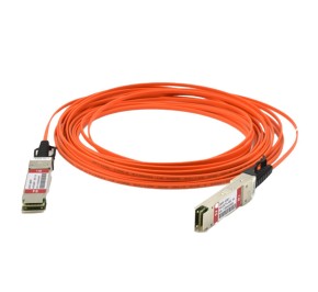 کابل فیبر نوری سیسکو QSFP-H40G-AOC1M 1M