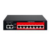 سوئیچ شبکه PoE نت بیم 10 پورت GPOE208 V6