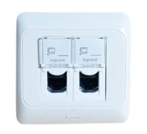 قاب پریز توکار شبکه اچ سی اس WOO-30304