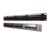 پچ پنل 24port CAT6E loaded