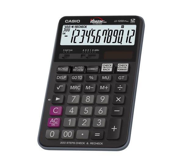 JJ 120D Plus Casio Calculator