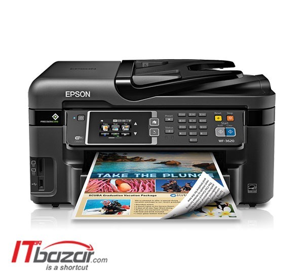 پرینتر چند کاره جوهر افشان اپسون WorkForce WF-3620