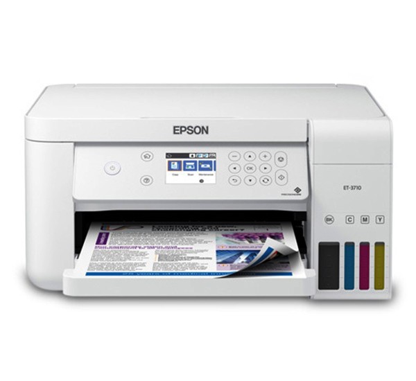 پرینتر سه کاره جوهر افشان رنگی اپسون EcoTank ET-3710